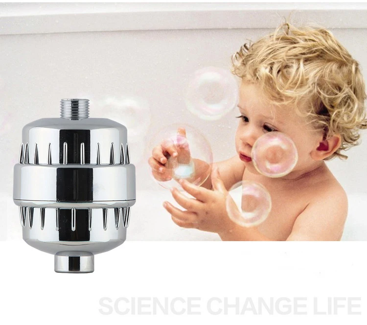

5 Layer Cartridge Bathroom Shower Filter Water-save Filter Purifier High Output Universal Bathing Softener Chlorine Removal