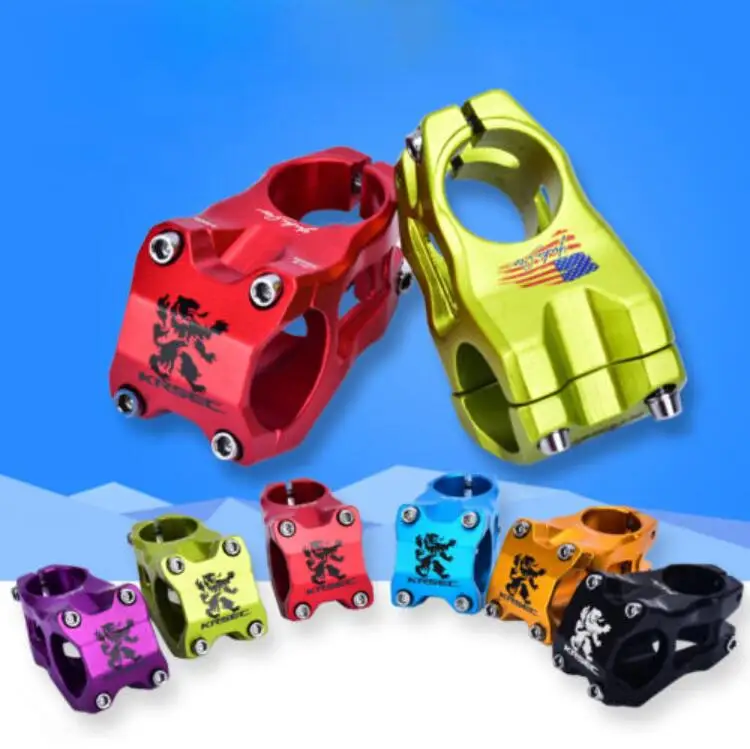 KRSEC Aluminum MTB Mountain Road Bike Handlebar Stems Bicycle Bar Stem