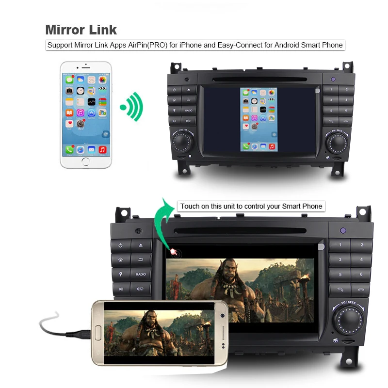 Best 4G RAM Android 9.0 Car DVD GPS for Mercedes/Benz C Class W203 2004-2007 c200 C230 C240 C320 C350 CLK W209 car radio navigator 13 Best 4G RAM Android 9.0 Car DVD GPS for Mercedes/Benz C Class W203 2004-2007 c200 C230 C240 C320 C350 CLK W209 car radio navigator 13