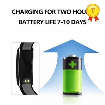 

IP68 Waterproof Swimming smart band Cycling sport Mode Fitness Bracelet heart rate Blood pressure Monitor long standby wristband