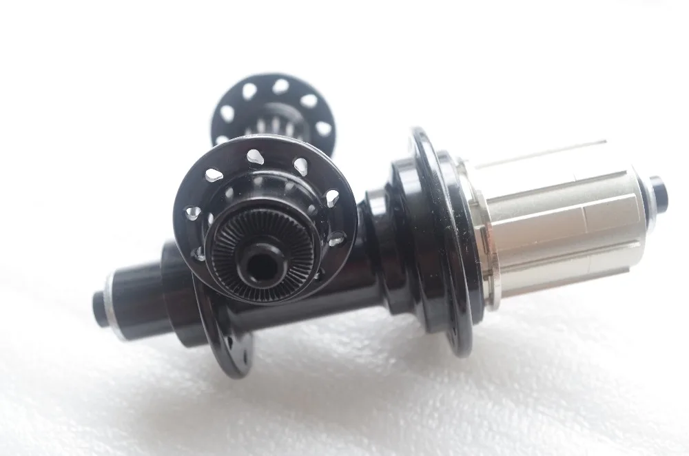 С Ti quick release Powerway R13 superlight дорожные велосипедные ступицы 16 18 20 21 24 28H серебристые