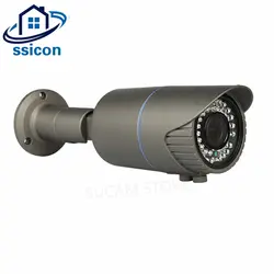 SSICON 4 мегапиксельная пуля уличная ahd-камера 2,8-12 мм варифокальный объектив Ручной зум водостойкий IR 40 М Инфракрасная камера наблюдения