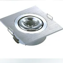 Мини светодиодный светильник квадратный алюминиевый 1 Вт 3 Вт точечный светодиодный светильник для шкафа светодиодный светильник для украшения дома AC85-265V Теплый/белый