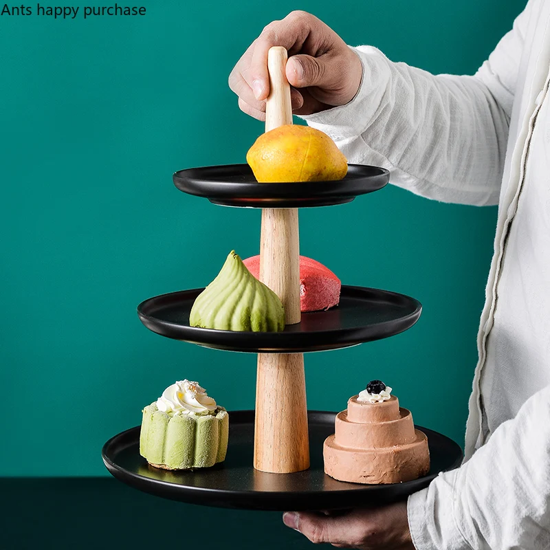 Керамический многослойный торт роторный стол DIY выпечка подставка для торта поворотный стол Вращающийся торт украшения выпечки Инструмент Кухонные Принадлежности