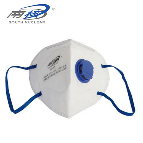 

SOUTH NUCLEAR 1201 Disposable Particulate protective mask 10pcs/Lot with Breathing valve KN90 GB2626-2006/LA/QS Certificated J99