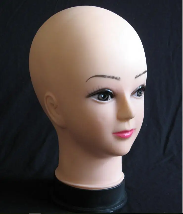 Женский манекен голова шляпа дисплей парик тренировочная голова модель женская голова модель