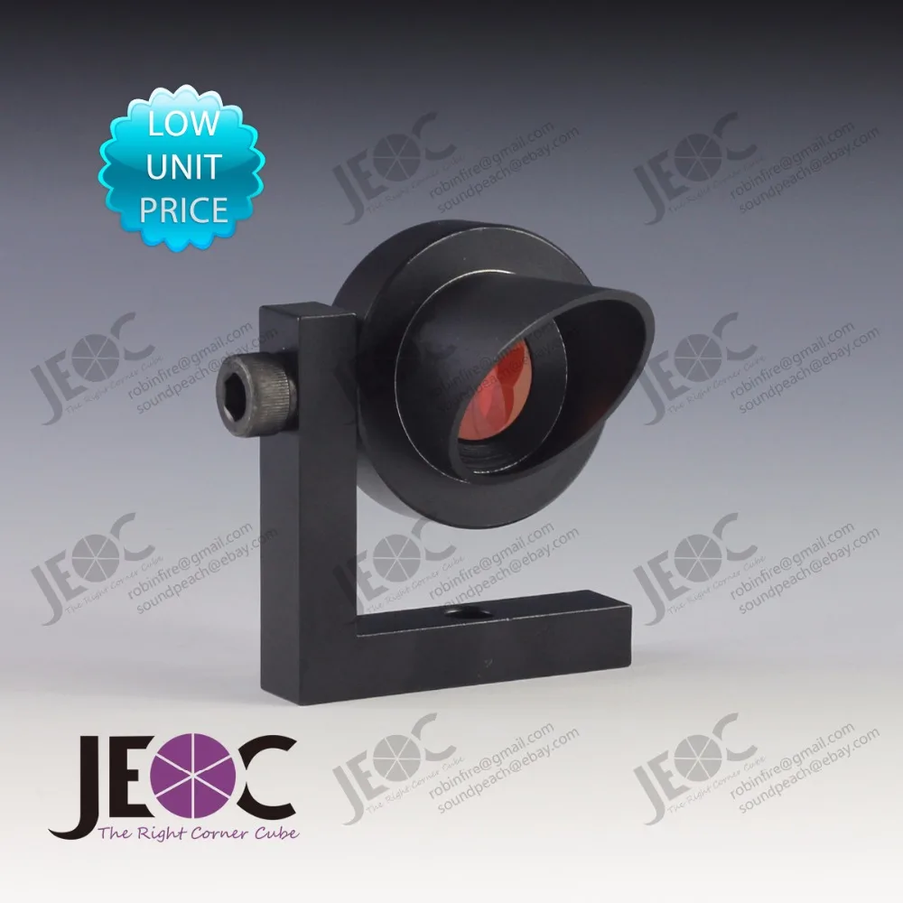 Leica style 90 Degree Monitoring Prism w Shutter, 1 inch L Bar GMP104 Reflector