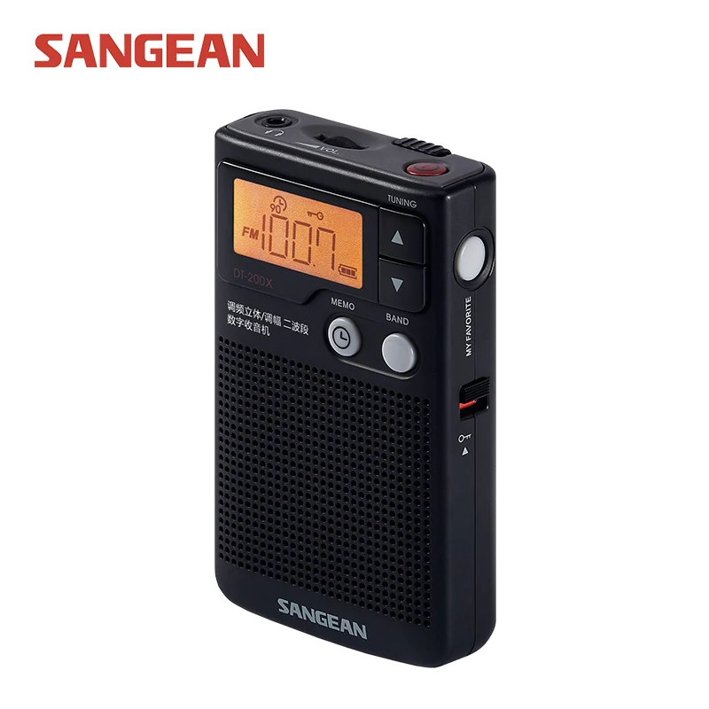 SANGEAN FM стерео/AM Аудио цифровой радиоприемник стереоприемник радио|sangean dt-200x|am