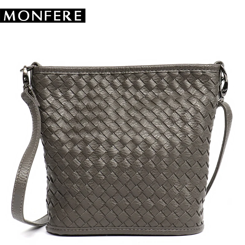

MONFERE Fashion Small Candy Color Women Woven Crossbody Bag Casual Messenger Shoulder Strap Bags Designer Vintage Shoulder Bags