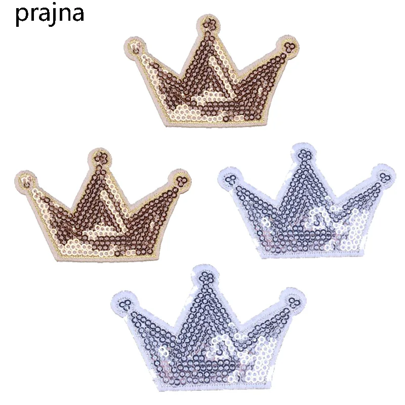 Prajna Kawaii принцесса Корона нашивка аппликация утюгом на детей мультфильм шитья