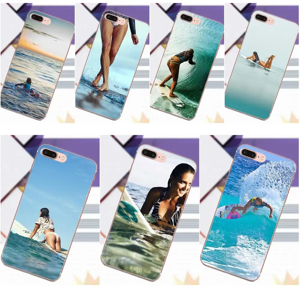 

For Galaxy Alpha Core Prime Note 4 5 8 S3 S4 S5 S6 S7 S8 S9 mini edge Plus Soft Protective Skin Unique Billabong Surfboards