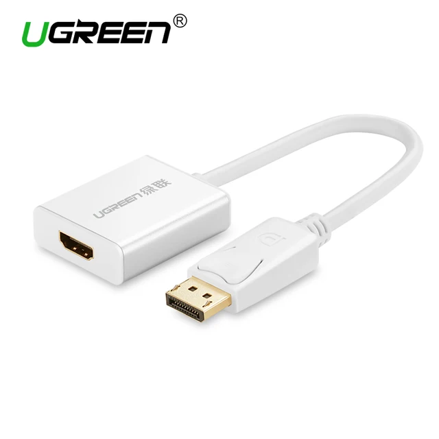 Best Offers Ugreen 1080P Displayport DP to HDMI Adapter DP Male to HDMI Female Converter Cable Video Audio Cable for HDTV Projector Best Offers Ugreen 1080P Displayport DP to HDMI Adapter DP Male to HDMI Female Converter Cable Video Audio Cable for HDTV Projector