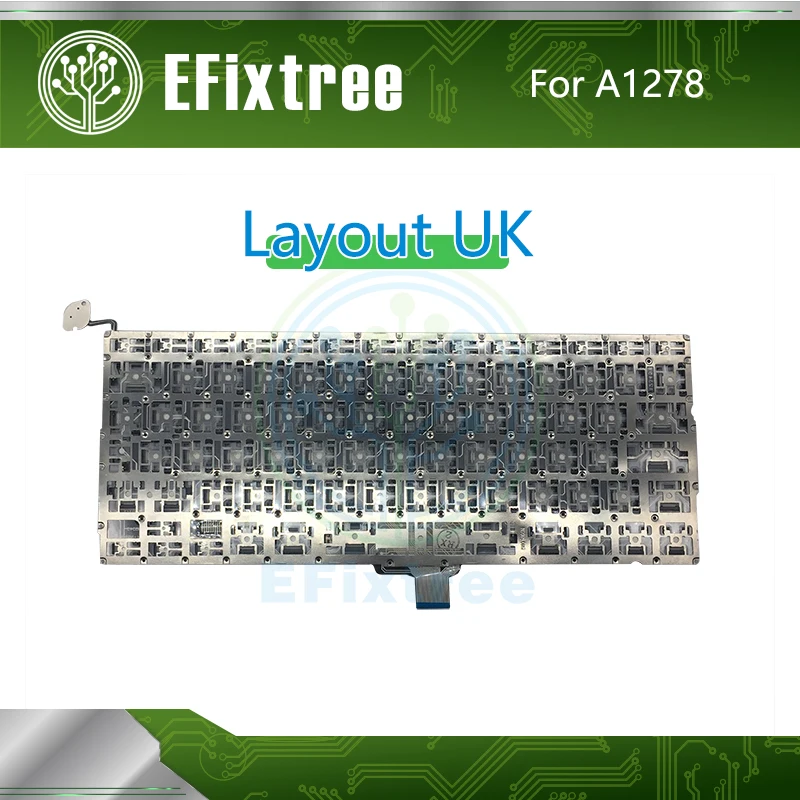 Новый дизайн A1278 Великобритания для Macbook Pro 13 &quotсменная клавиатура 2009 2010 2011 2012 Год