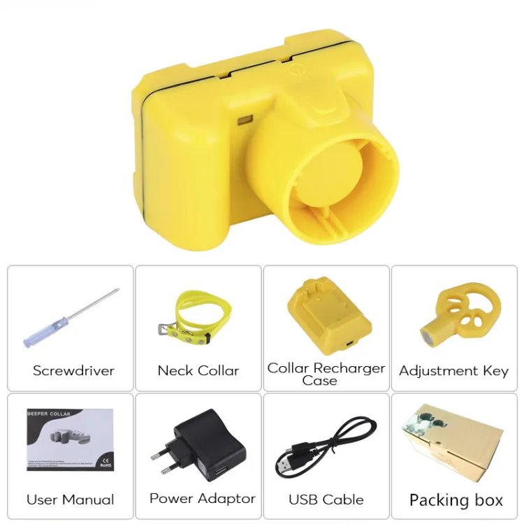 Professional Hunting Dog Beeper Chargable Dog Training Collar Waterproof Dog Training Equipment Pet Electric Collar Beep Clicker7