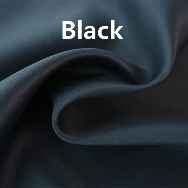 Черная плотная занавеска, ткань, хрустальные занавески, Затемненные занавески, красная занавеска для кофейного домика, занавеска от солнца, драпированная ткань для двери WP092B - Цвет: Черный
