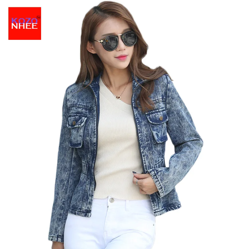 Giacca di jeans Fidanzato con cerniera Elastico In Vita femminile giacca di  Jeans Lavato Allentati Top Vintag di primavera di Grandi dimensioni giacche  per le donne|jacket patchwork|jackets logojackets soccer - AliExpress