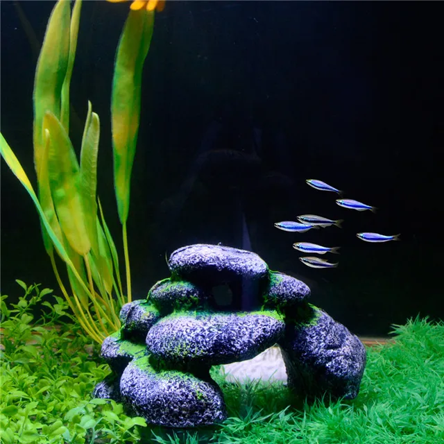 Saim Aquarium Stone Decoration Acuarios Aquarium Stone Heap Rockery