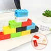 Afilador de lápices de diseño de bloque de edificio creativo para niños, afiladores manuales portátiles, juguetes de plástico ABS, papelería, premios escolares, regalos ► Foto 3/6