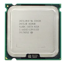 Процессор INTEL XEON E5430 SLANU SLBBK 2,66 GHz 12M 1333Mhz CPU работает на материнской плате LGA775