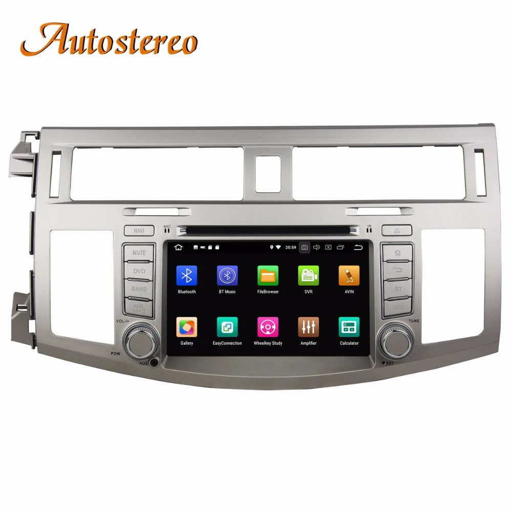 Best Autostereo Android 8 4+32G Car DVD Player GPS navigation For Toyota Avalon 2008 -2010 headunit multimedia player tape recorder 3