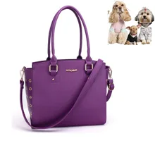 C97 новая сумка для переноски собак класса люкс из искусственной кожи собака мелких пород Сумки из натуральной кожи дышащая шипованных ушко открытый автокресло дорожная сумка чихуахуа