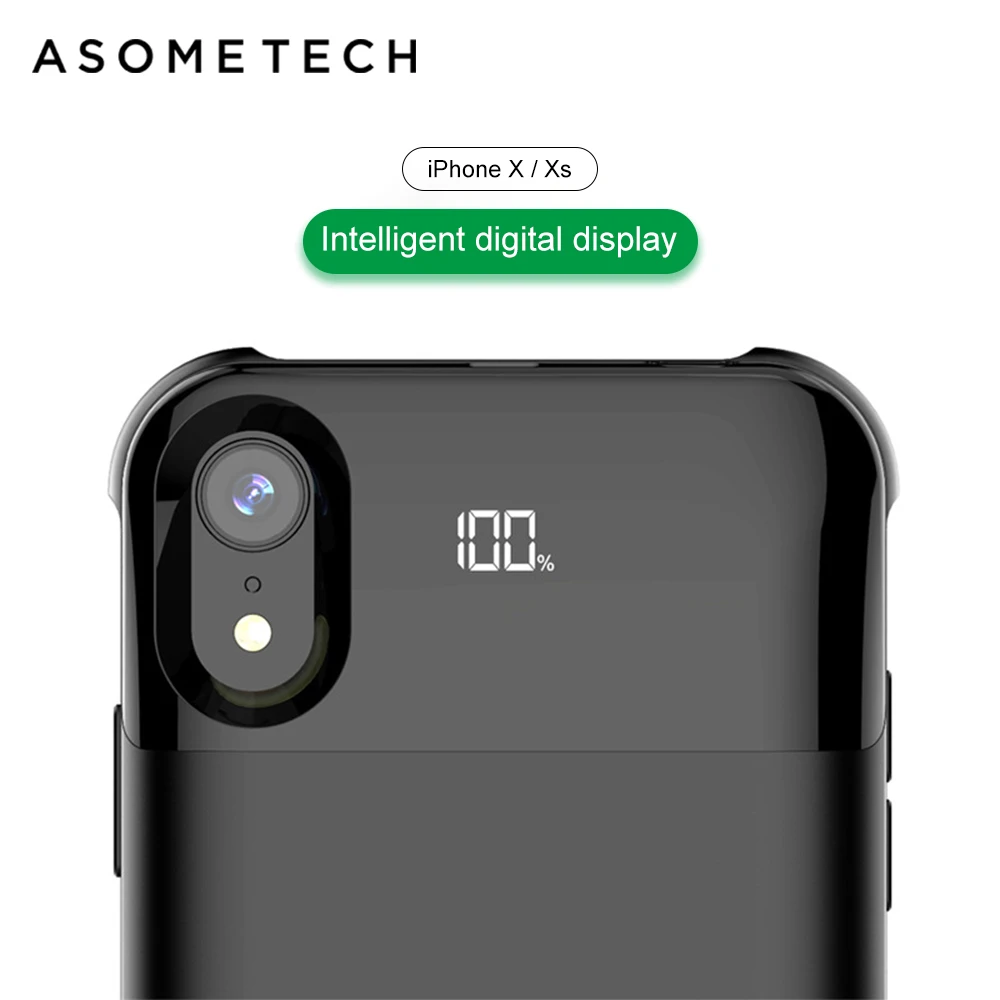 Блок питания 5500 мАч для iphone XXS XR XS MAX с магнитной адсорбцией | Мобильные телефоны и