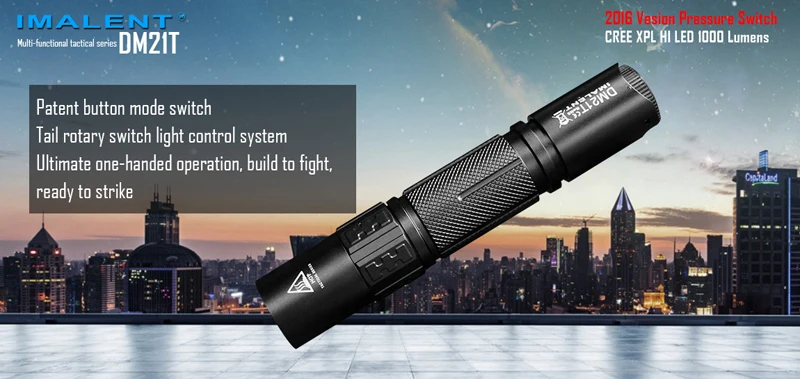 IMALENT DM21T Multi-functional Tactical Flashlight (1)