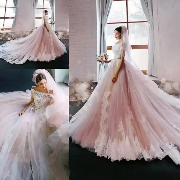 Blush wedding ball gown Clearance