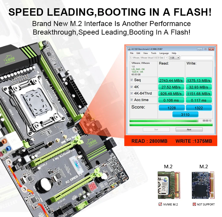 LGA 2011X79P материнская плата Набор чашек с Xeon E5 2640 C2 4x8GB = 32GB 1600MHz DDR3 память ECC Reg ATX USB3.0 SATA3 PCI-E NV