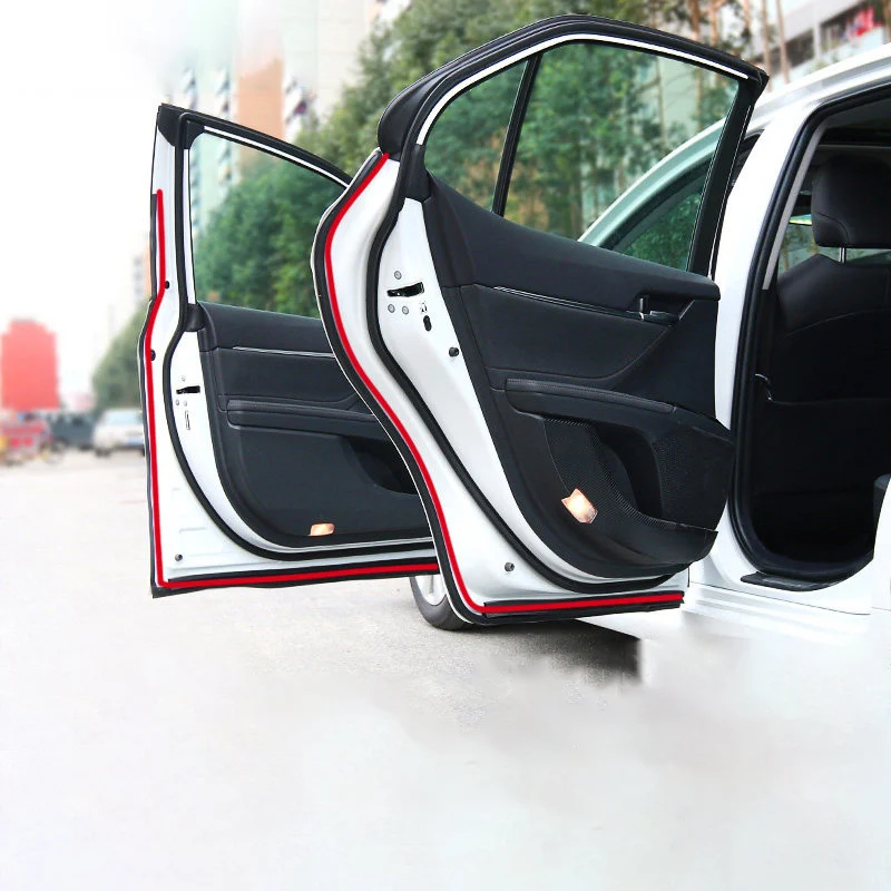 car styling Door noise strips car seals reduce noise decoration car