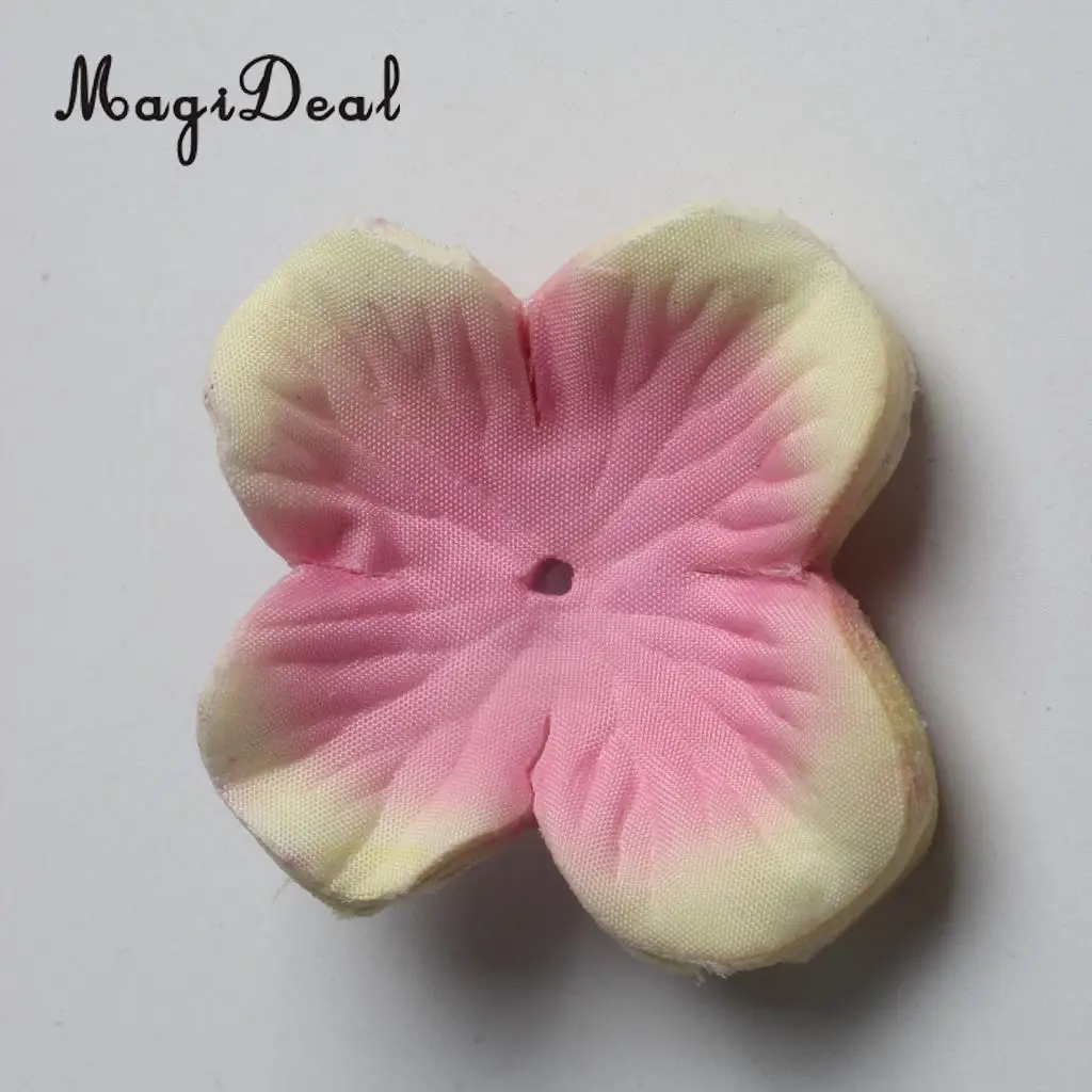 MagiDeal Delicate 500Pcs Artificial Rose Flower Petals Craft for DIY Hair Bow Dress Wedding Party Corsage Flower Garland Decor