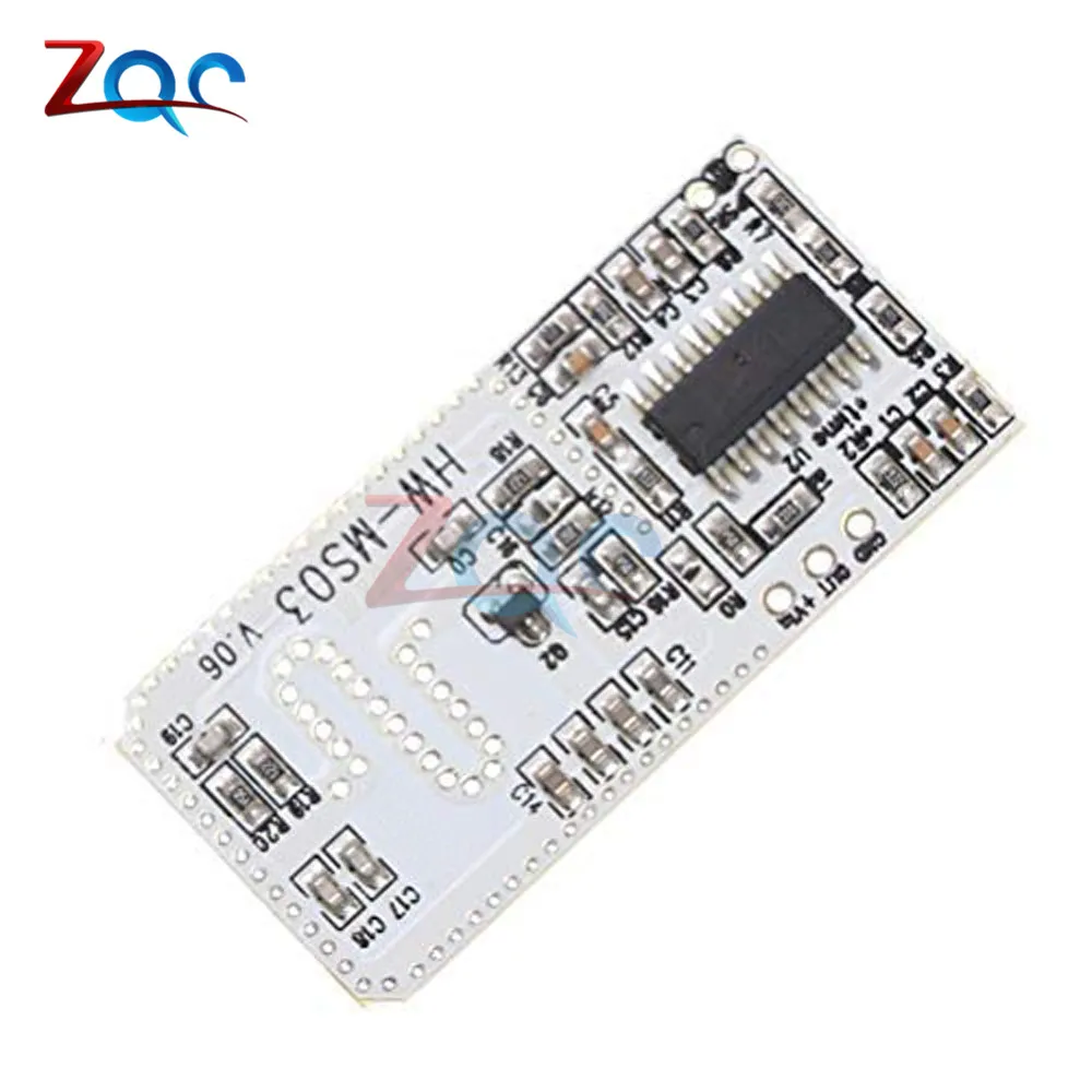 

HW-MS03 High Performance 24GHz Radar Sensor The Latest Microwave Radar Module Small Size Mixture Electric Sensors Module Board