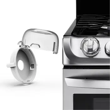 

2Pcs Creative Safety Guard Baby Gas Switch Cover Control Knob Stove Range Protective Tool