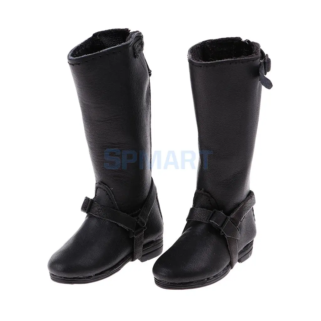 MagiDeal 1/6 Scale Men`s PVC Boots Shoes for 12 Inch Male Action Figure Soldier Body Clothing Accessories Toys 4Kinds