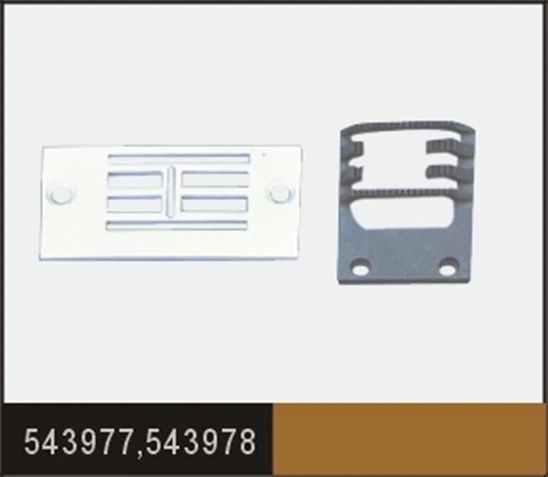 

Sewing Machine Needle plate Singer 20U,Needle Plate 543977+Feed Dog 543978 12MM