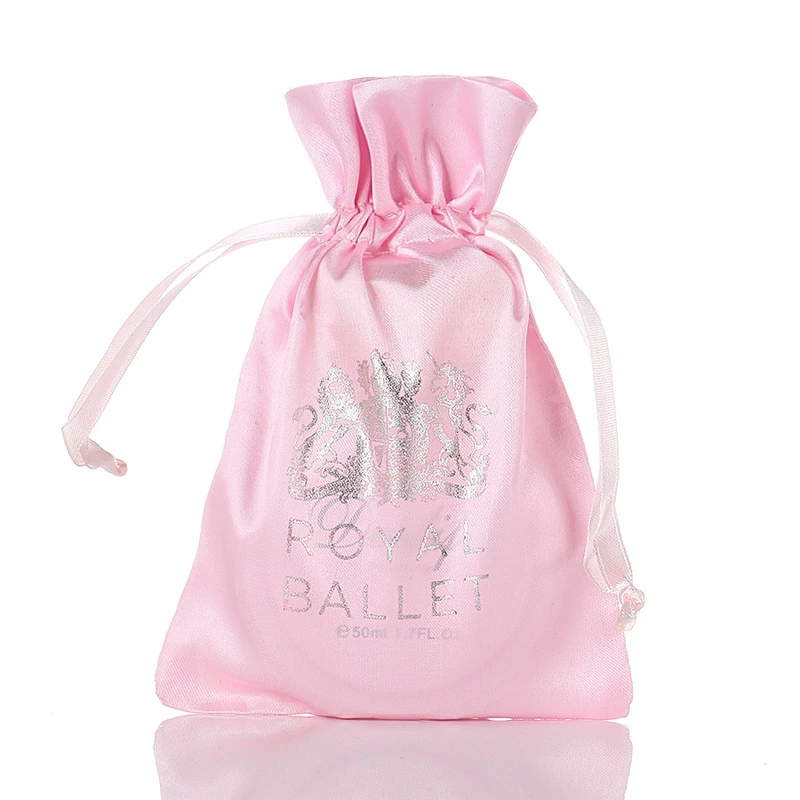 

Satin Bag for Packaging Jewelry/Makeup/Gift/Wedding/Party/Hair/Mask/Eyelash Storage Pouch Pocket Custom Logo Print Wholesale 100