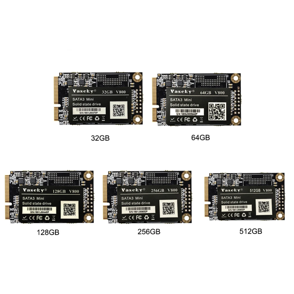 32/64/128/256/512 ГБ Тетрадь MSATA3 SSD жесткий диск SSD накопитель твердотельный накопитель для ноутбука, настольного компьютера, ПК