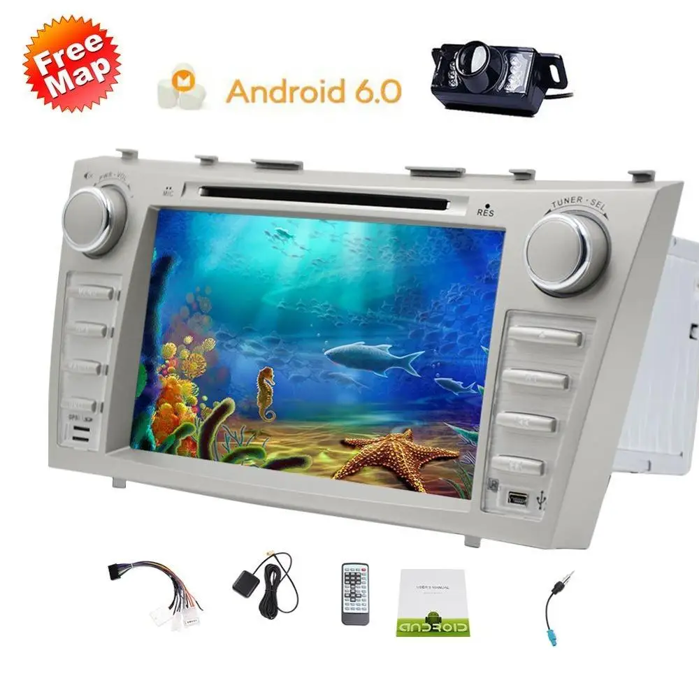 

Car DVD CD Player Automotive Vehicles for TOYOTA Camry 2007-2012 GPS Stereo for FM Radio/USB/SD Video Player with Backup Camera