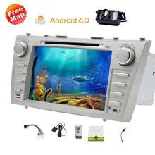 Автомобильный DVD CD-плееры автомобильной техники для Toyota Camry 2007-2012 GPS стерео для FM Радио/USB/SD видео плеер с резервным Камера