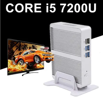 

Eglobal Fanless Nuc Linux Windows 10 Mini PC Intel Core i5 7200U CPU Graphics HD 620 4K HTPC HD VGA Micro Computer TV Box Wifi