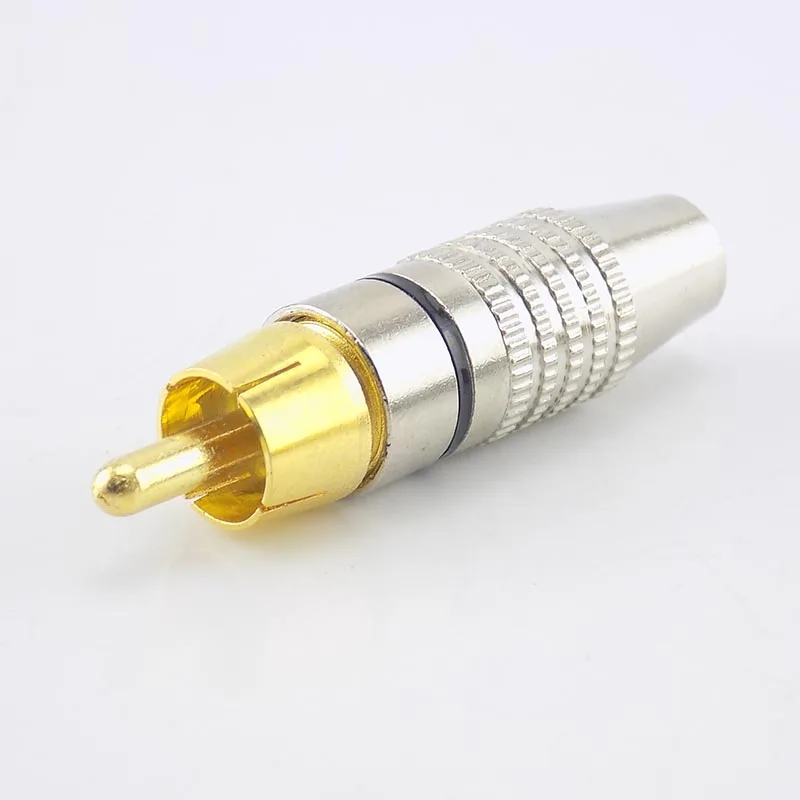 conector não de solda áudio e vídeo
