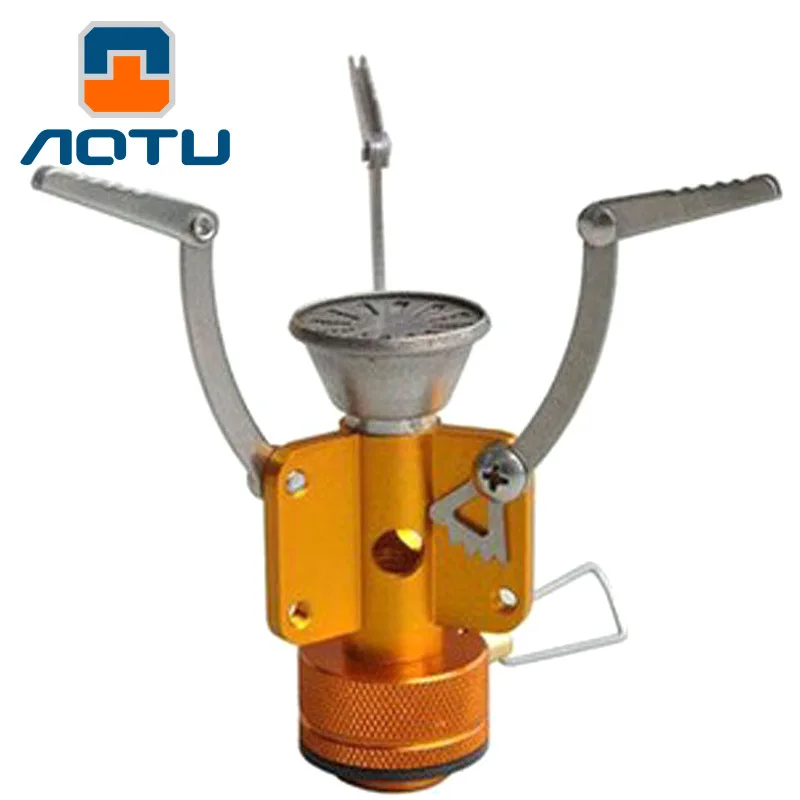 Ultra light Outdoor Camping Stove Alumimum Alloy Gas Cooker Stoves
