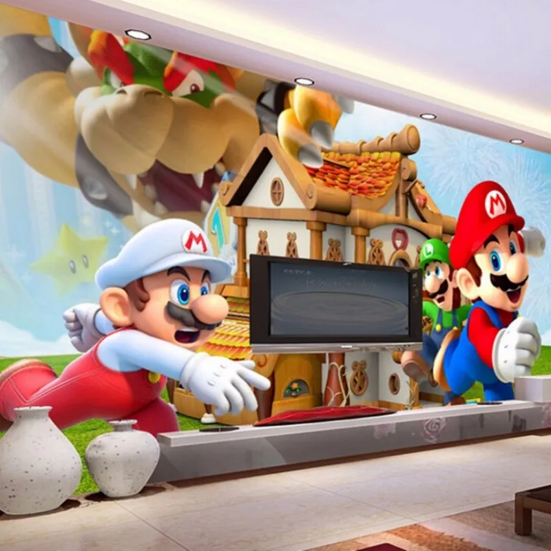 Achetez en Gros Mario papier peint en Ligneà des Grossistes Mario papier peint Chinois Behang Mario Bros ~ Achetez en Gros Mario papier peint en Ligneà des Grossistes Mario papier peint Chinois