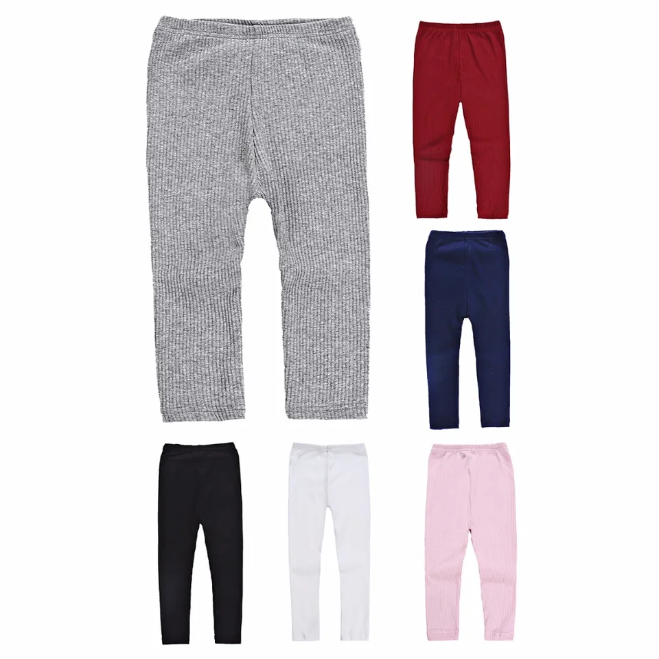 baby girl ribbed leggings