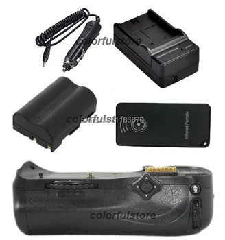 

New Battery Handle Grip Vertical Shutter For Nikon D300 D300S D700 DSLR Camera as MB-D10 MBD10+1 x EN-EL3e+IR Remote+Car Charger