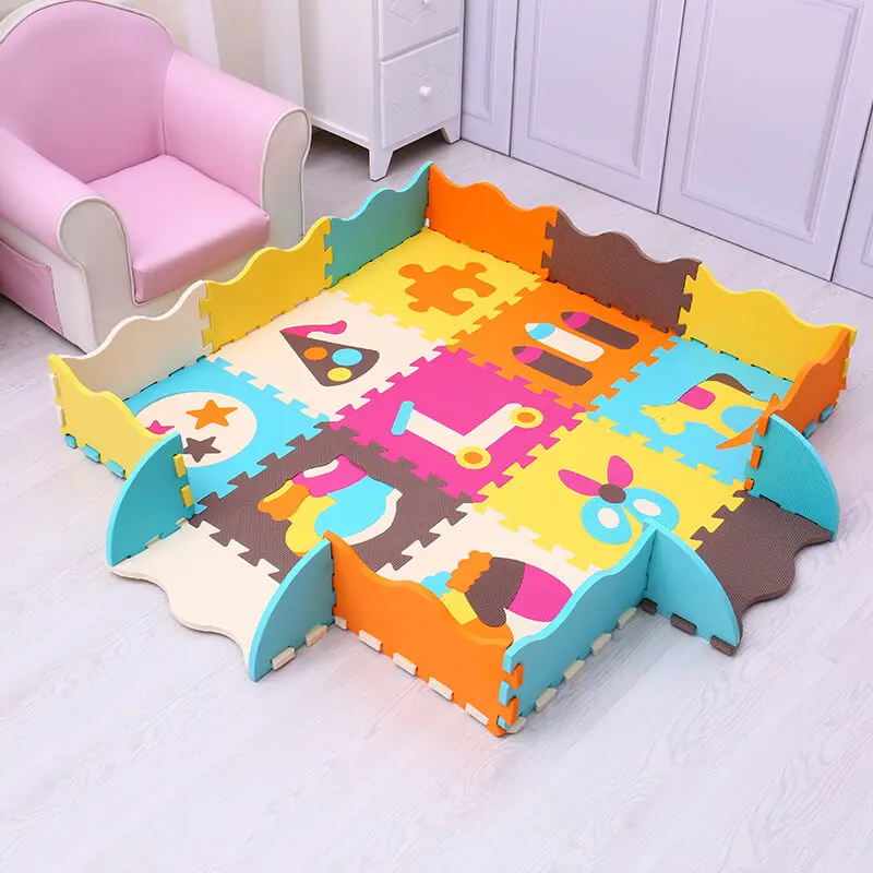9 шт. детский коврик пазл из пены эва|carpet for kids|baby play matplay mat |