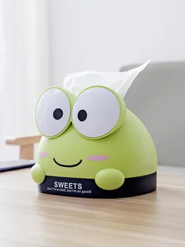 

Fashion Style Bamboo Square Tissue Box Creative Seat Type Roll Paper Container Tissue Boxes for Home Kitchen Houseware 3DZJE04
