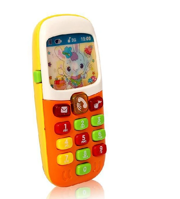 Электронный игрушечный телефон детский мобильный телефон обучающая игрушка музыкальная машина лучший подарок для ребенка
