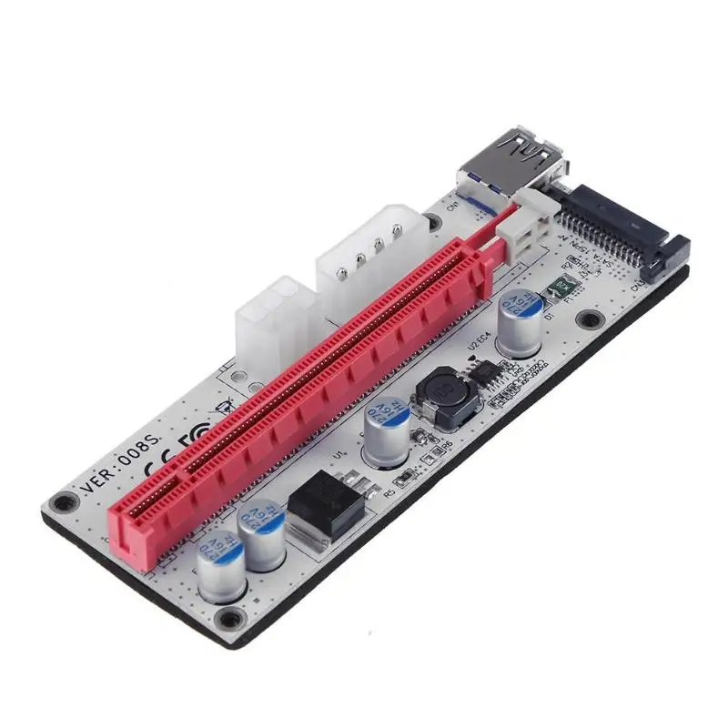 M.2 NGFF to PCI-E X16 Slot PCI Express Graphic Extender Riser Card With USB3.0 Cable 58cm For ETH BTC Mining Card