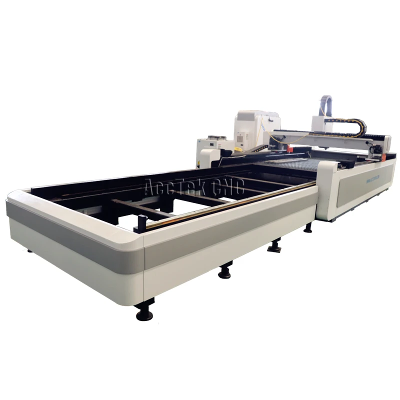 Сверхмощная Структура cnc волоконно лазерный станок для резки с японским